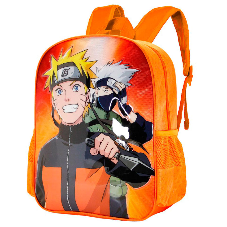 Mochila Escolar Média Adaptável Action Naruto 39cm