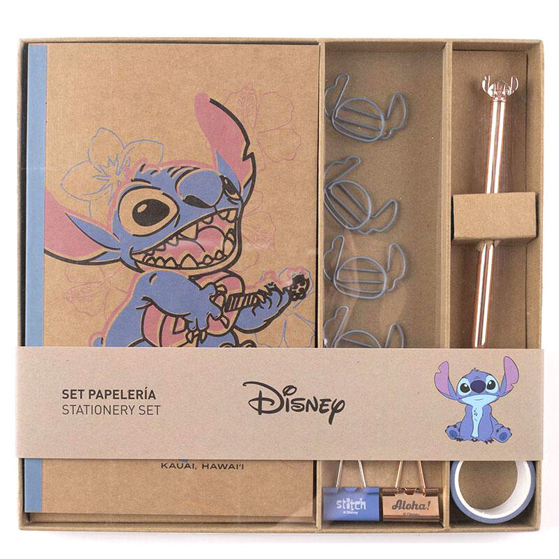 Set de Papelaria Stitch Disney