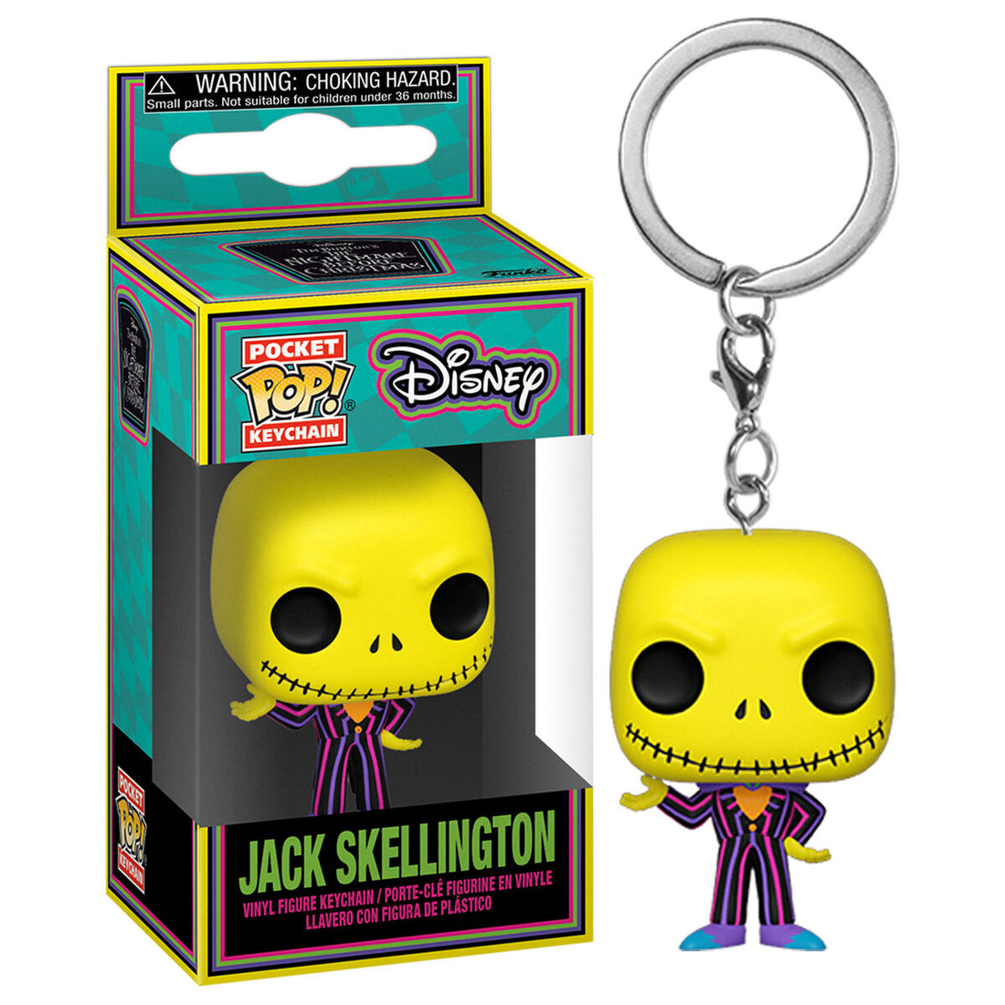 Porta-Chaves Pocket POP Disney Nightmare Before Christmas Jack