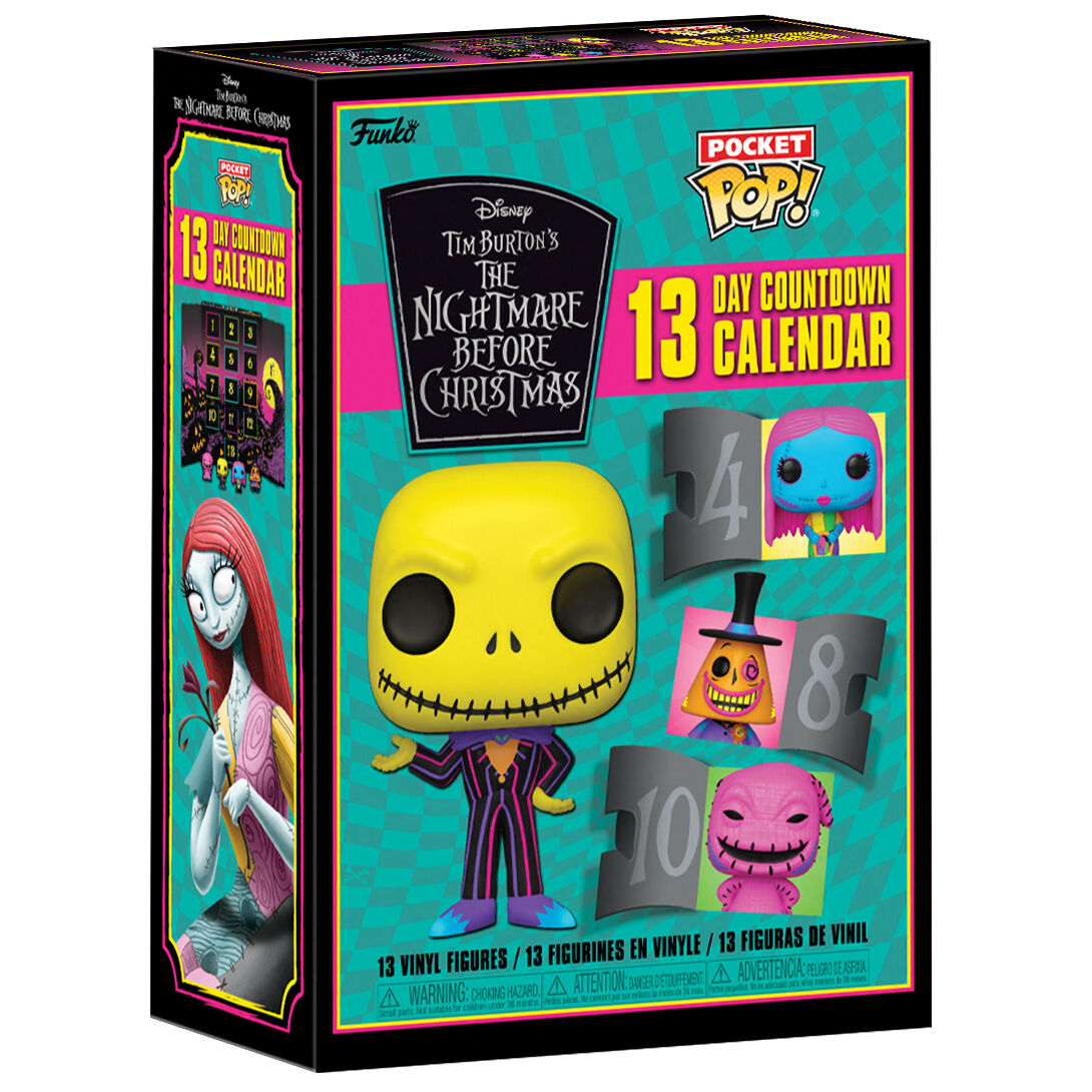 Calendário Advento 13 Dias Antes de Natal Funko Pop