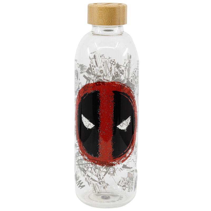 Garrafa Cristal Deadpool Marvel 1030ml