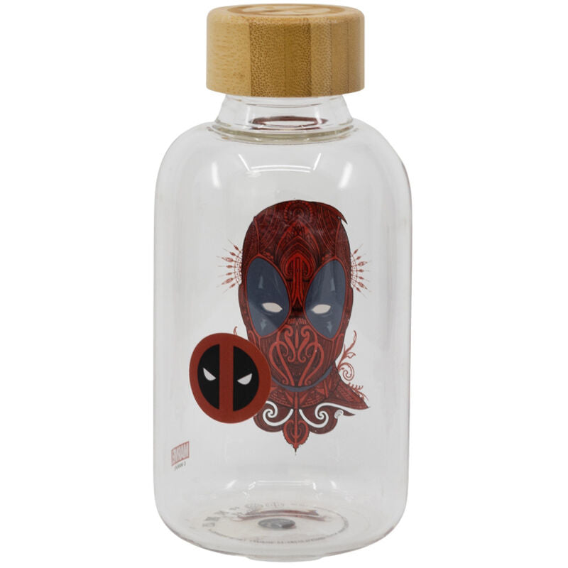 Garrafa em Vidro Deadpool Marvel 620ml