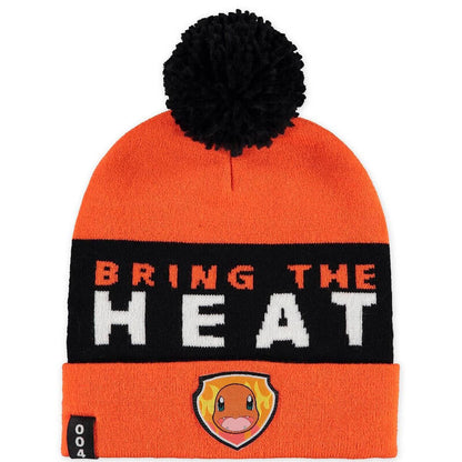 Conjunto Gorro e Luvas Charmander Pokemon