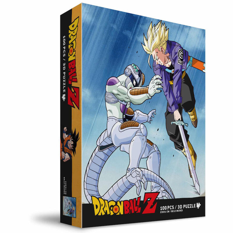 Puzzle 3D Trunks Vs Frieza Dragon Ball Z 100pcs
