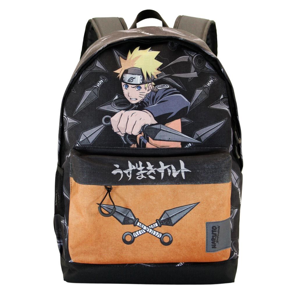 Mochila Escolar Uzumaki Naruto Shippuden 44cm