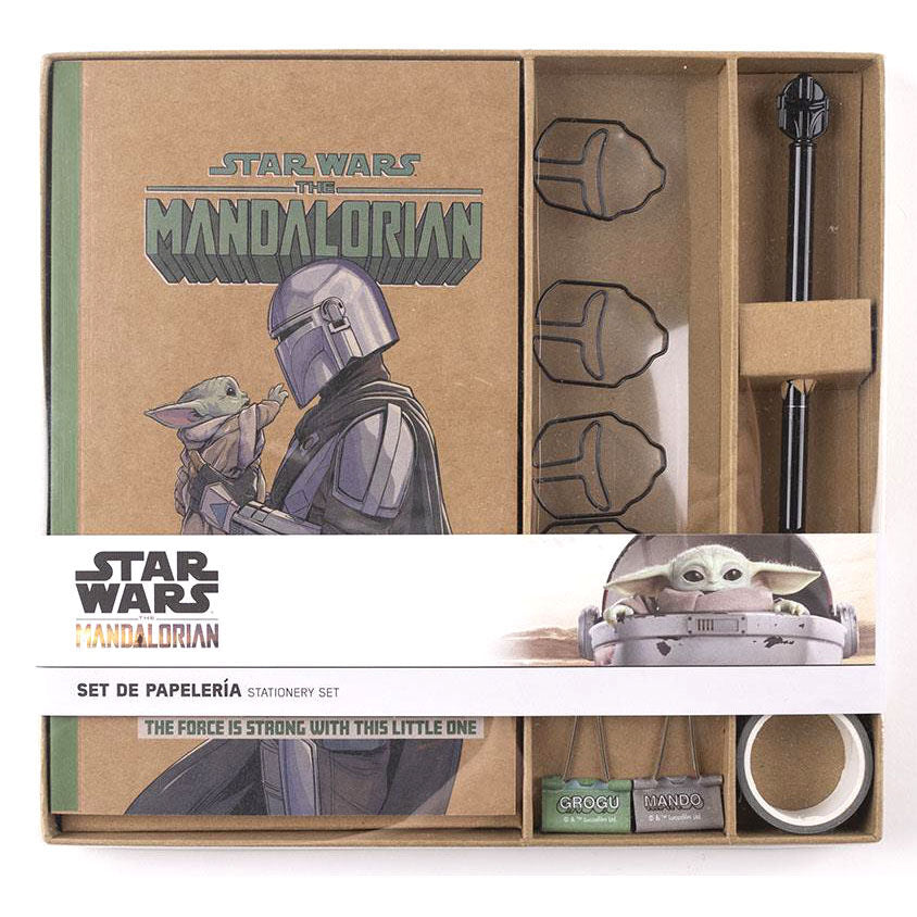 Set de Papelaria The Mandalorian Star Wars