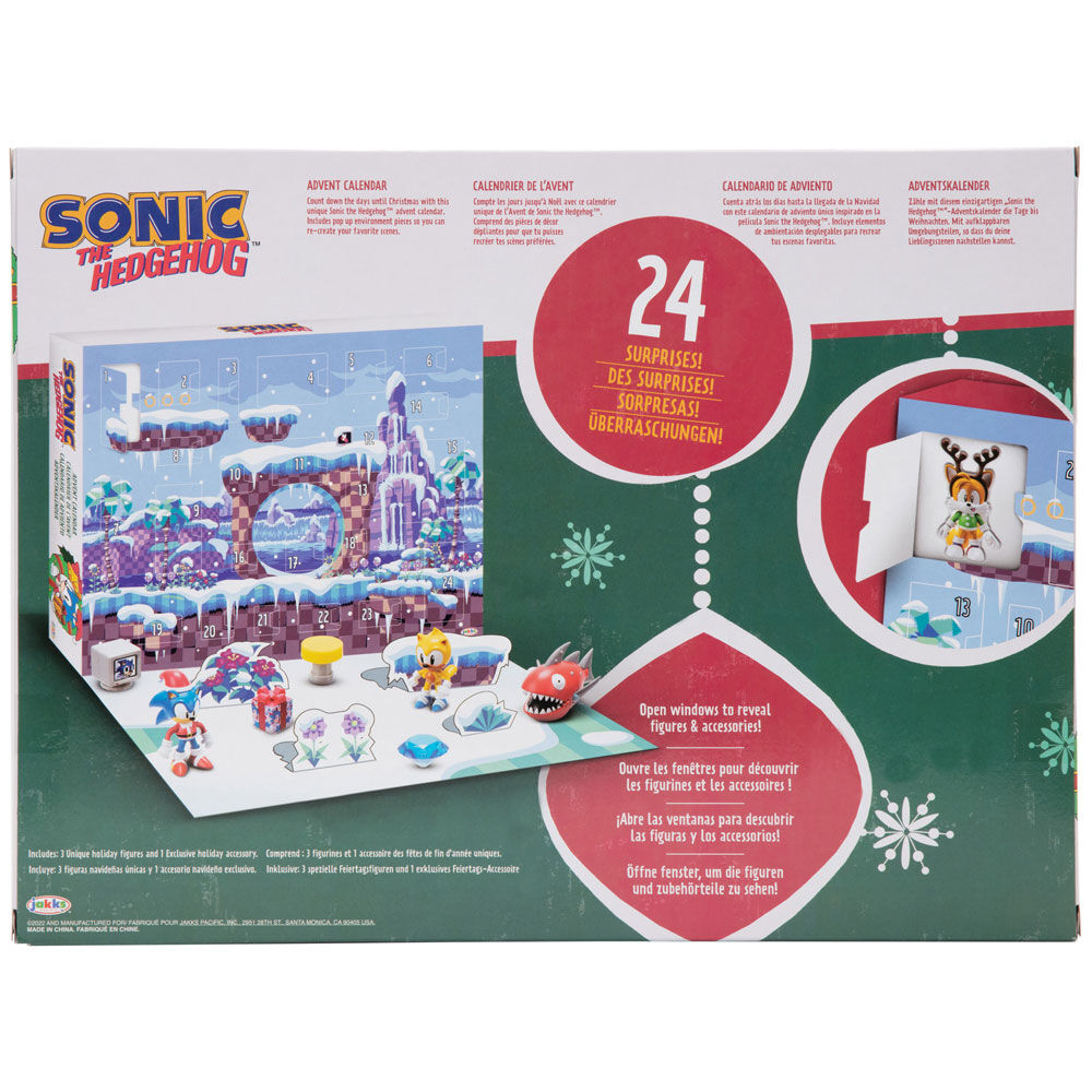 Calendário Advento Sonic The Hedgehog