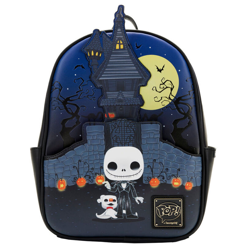 Mochila Casual Nightmare Before Christmas Jack Skellington Disney Loungefly 30cm