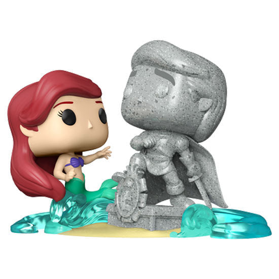 Figura POP Disney Ultimate Princess La Sirenita Ariel &amp; Statue Eric Exclusive