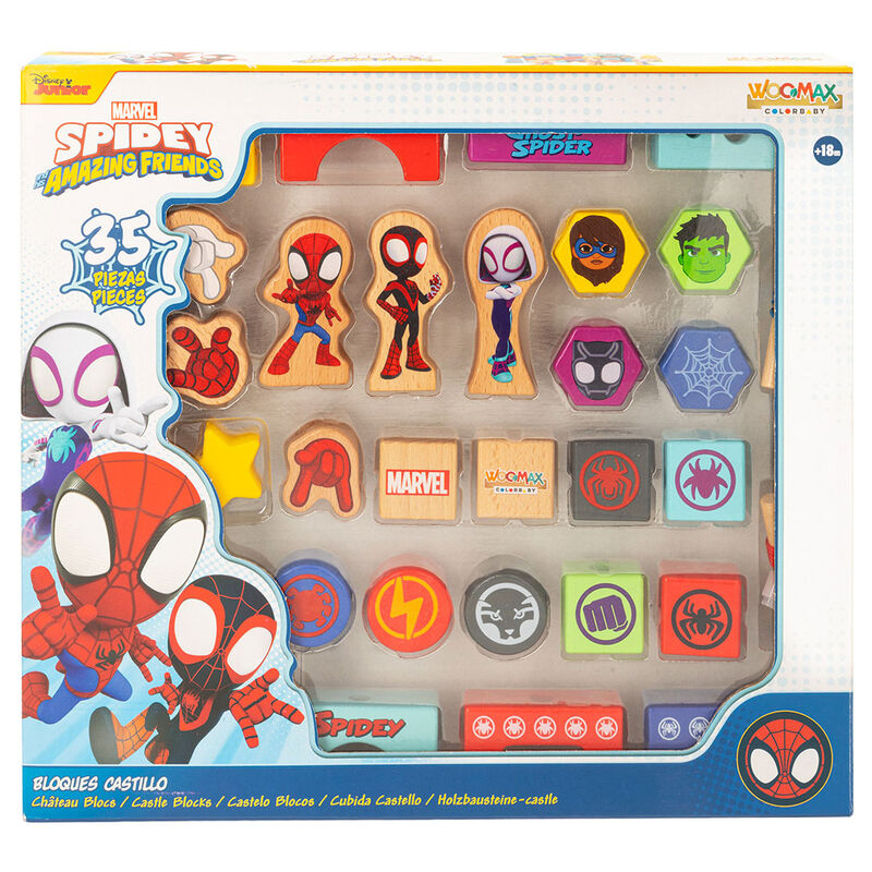 Playset em Madeira Spidey Marvel
