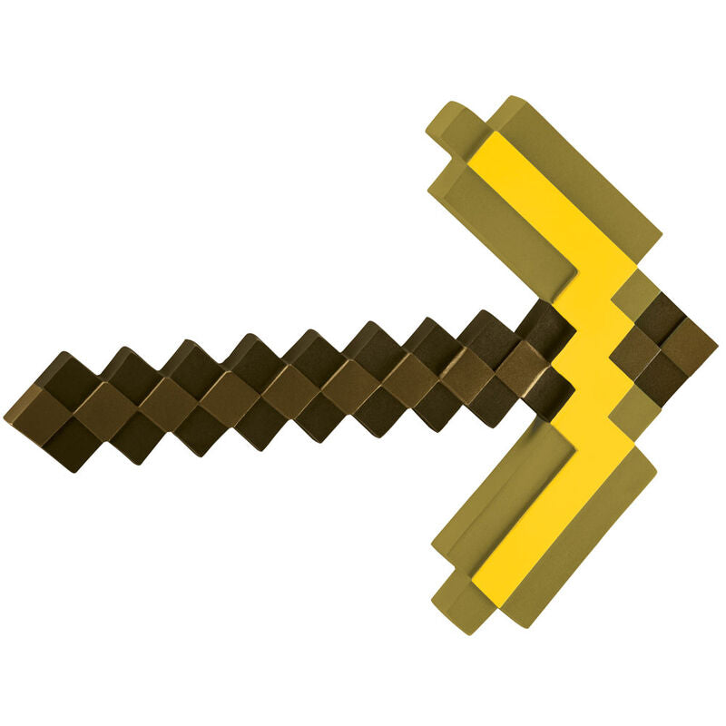 Espada Pickaxe Dourada Minecraft 40cm
