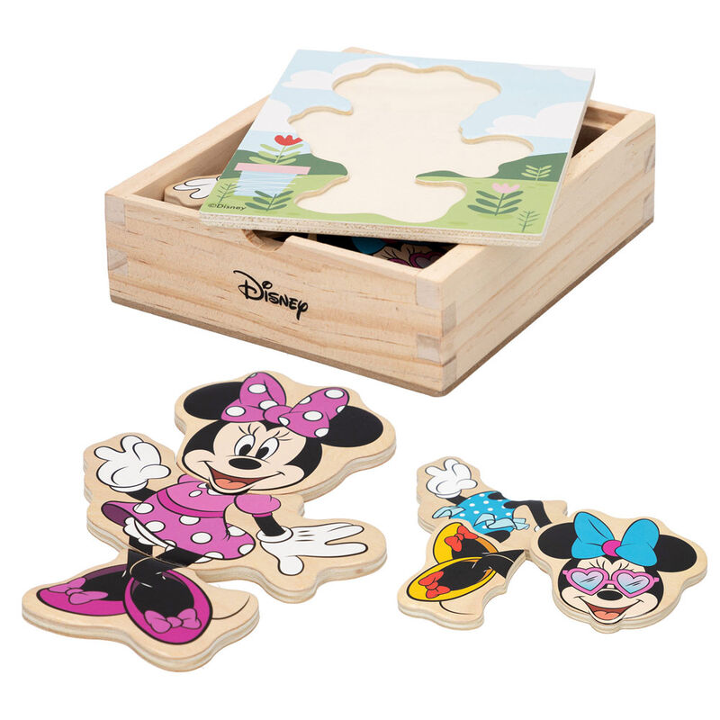 Puzzle madera Minnie Disney 19pcs