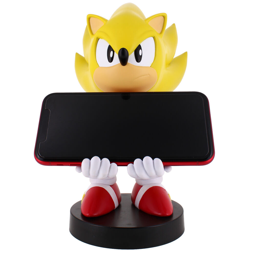 Cable Guy Suporte Figura Sub Super Sonic - Sonic 21cm