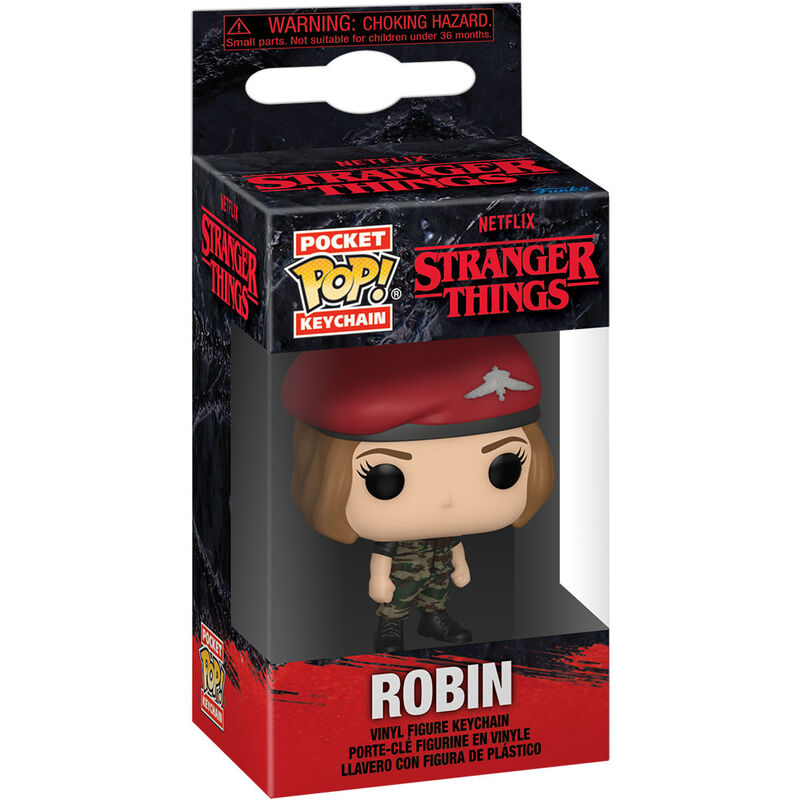 Porta-Chaves Pocket POP Stranger Things Hunter Robin
