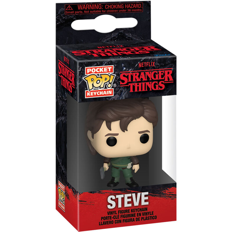 Porta-Chaves Pocket POP Stranger Things Hunter Steve