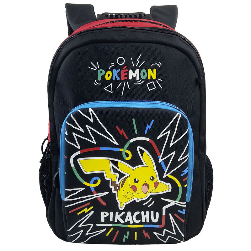 Mochila Escolar Pikachu Pokemon 42cm
