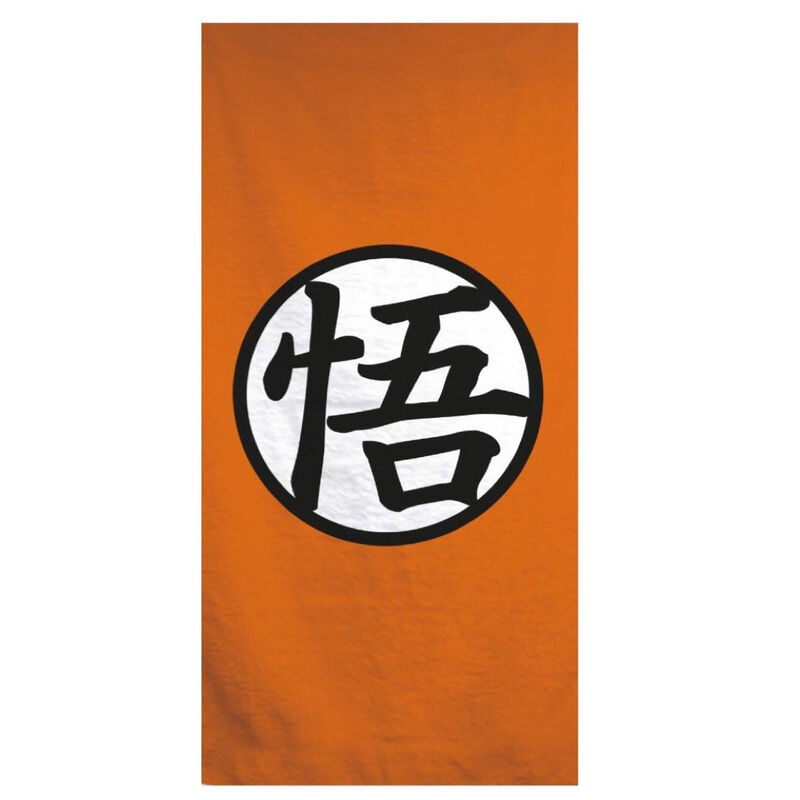 Toalha de Praia Microfibra Logo Dragon Ball