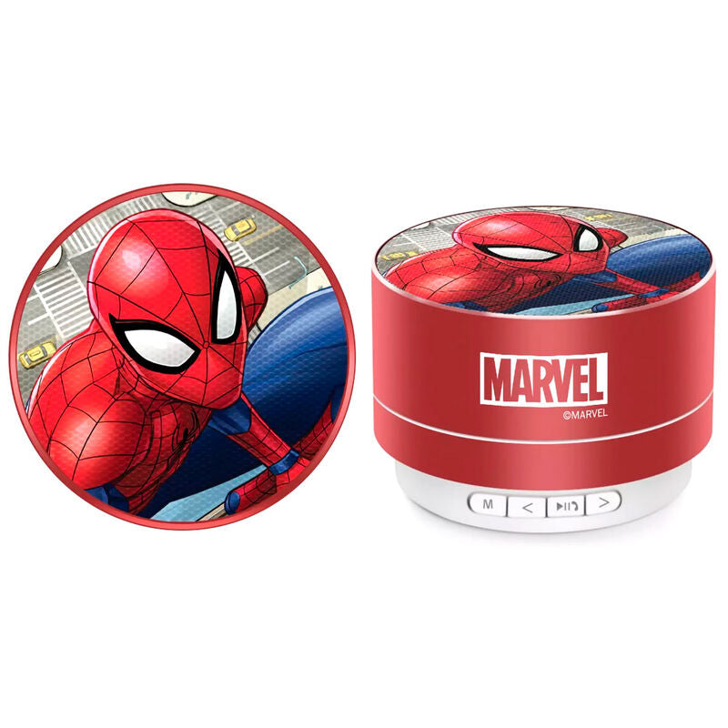 Coluna Portátil Sem Fios Spiderman Marvel