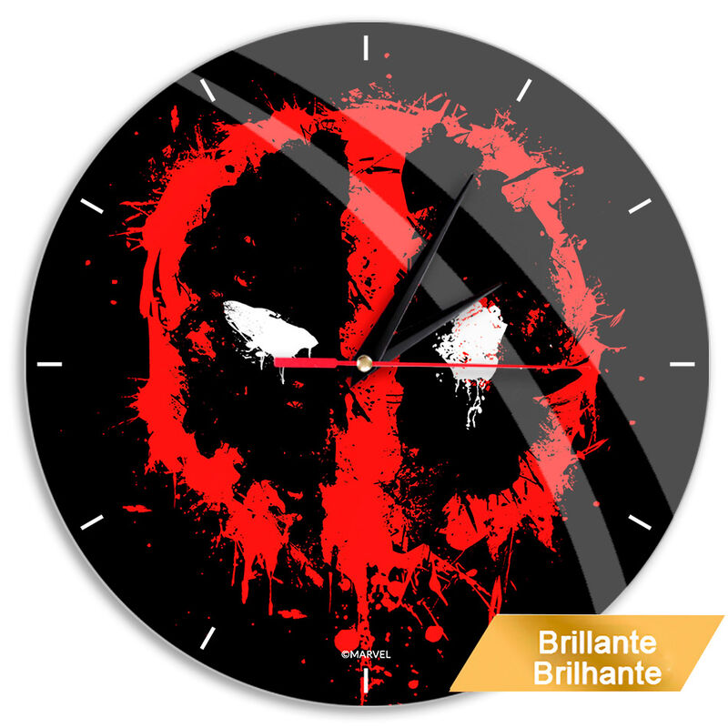 Relógio de Parede Deadpool Marvel