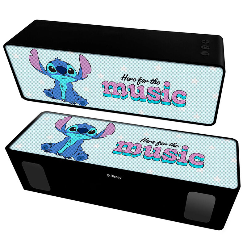 Coluna Portátil Sem Fios Stitch Disney