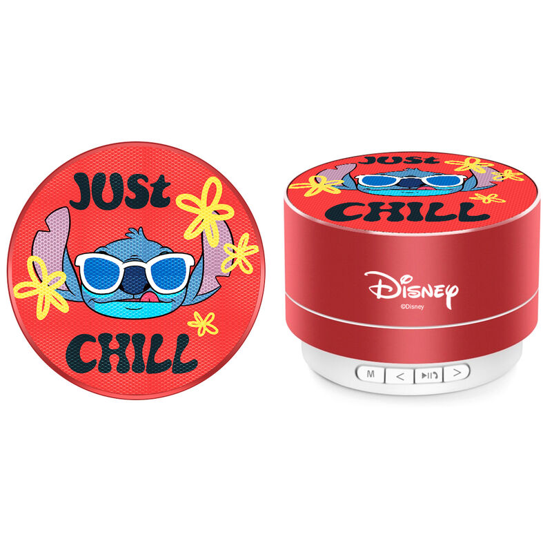 Coluna Portátil Sem Fios Stitch Disney