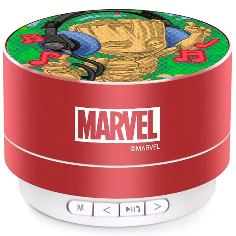 Coluna Portátil sem Fios Groot Guardiões da Galáxia Marvel