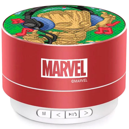 Coluna Portátil sem Fios Groot Guardiões da Galáxia Marvel