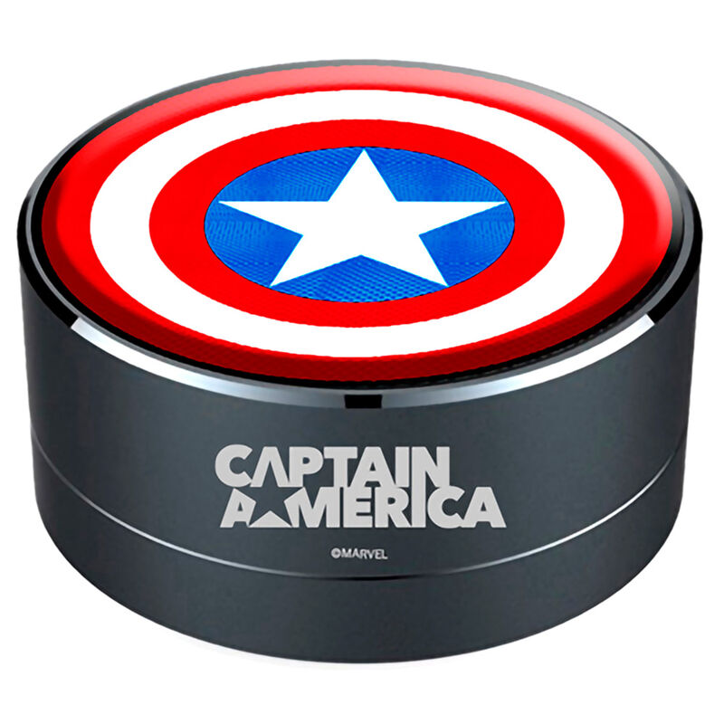 Coluna Portátil Sem Fios Capitão América Marvel