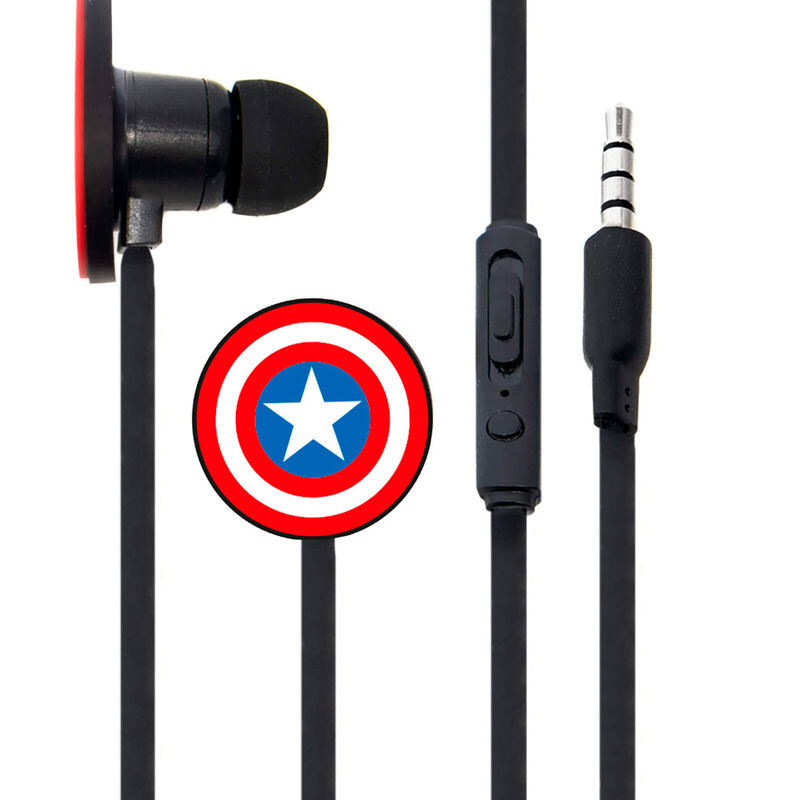 Auriculares Capitão America Marvel