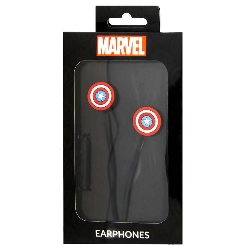 Auriculares Capitão America Marvel
