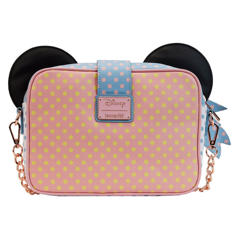 Bolsa Pastel Polka Dot Minnie Mouse Disney
