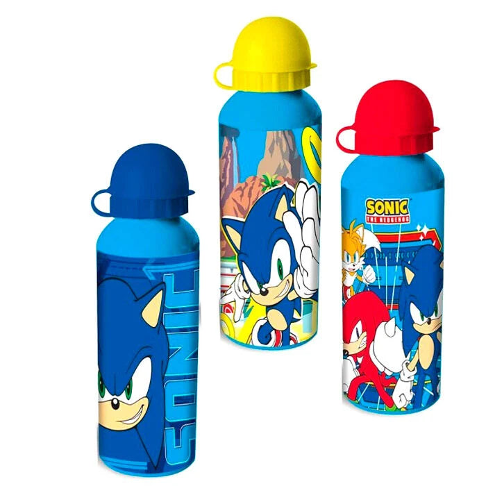 Garrafa de Alumínio Sonic The Hedgehog 500ml Modelo Sortido