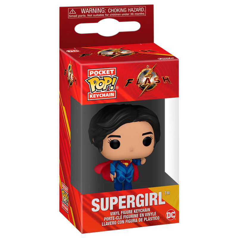 Porta-Chaves Pocket POP DC Comics The Flash Supregirl