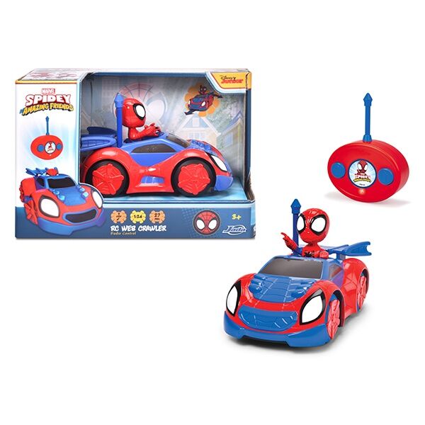 Carro Rádio Control Spidey Spiderman Marvel 1:24