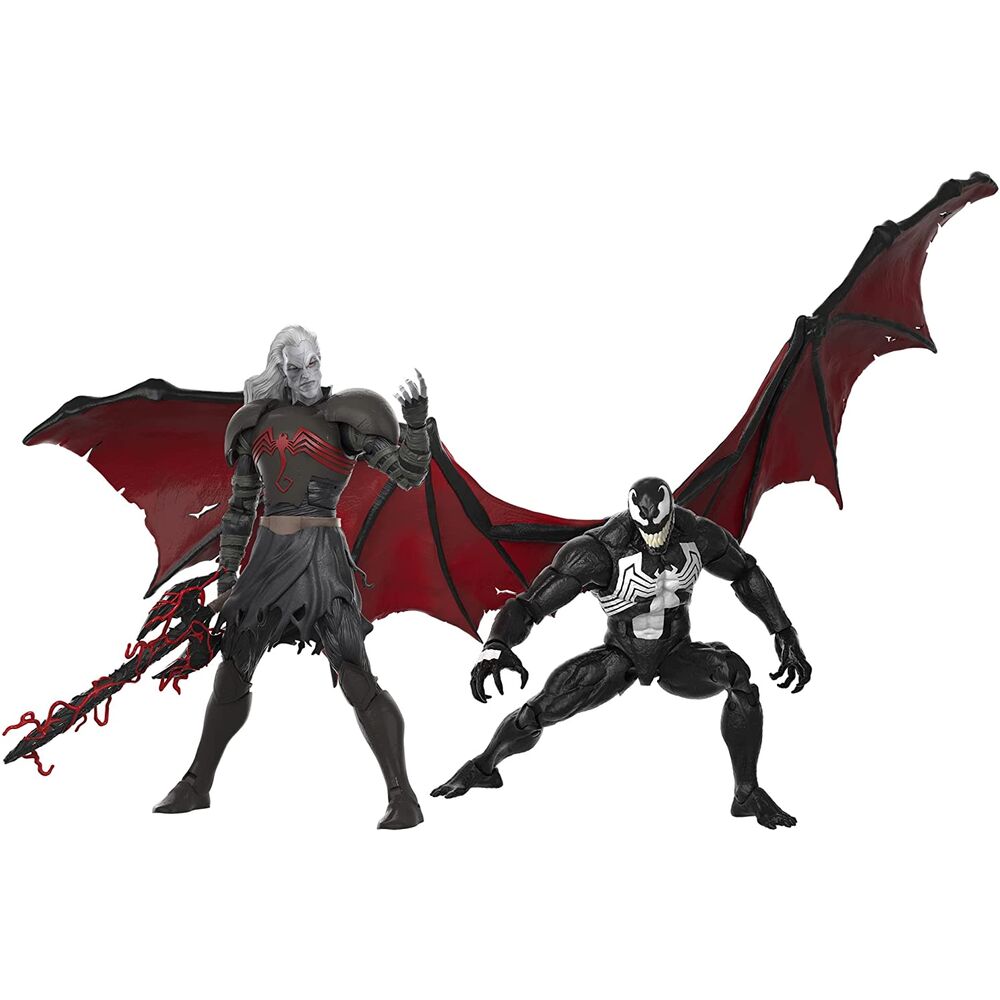 Pack 2 Figuras Marvel Knull e Venom King in Black Marvel Legends 15cm