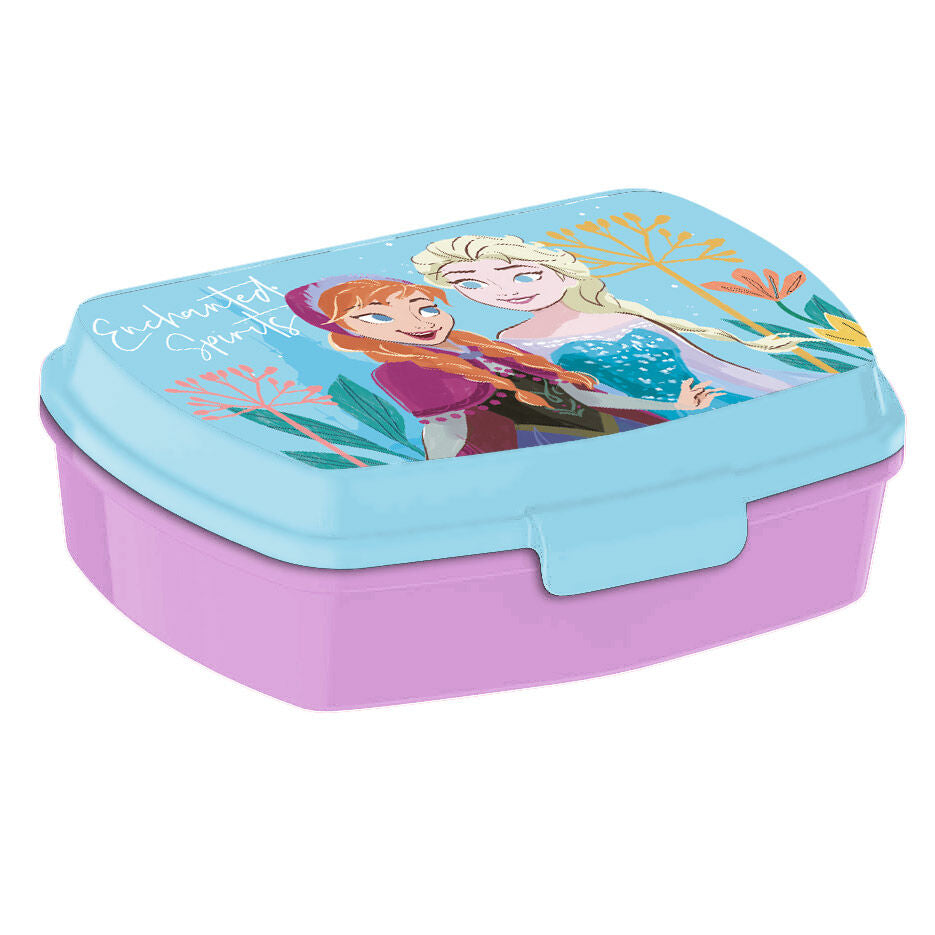 Conjunto Sanduicheira + Garrafa Aluminio Frozen Disney 500ml