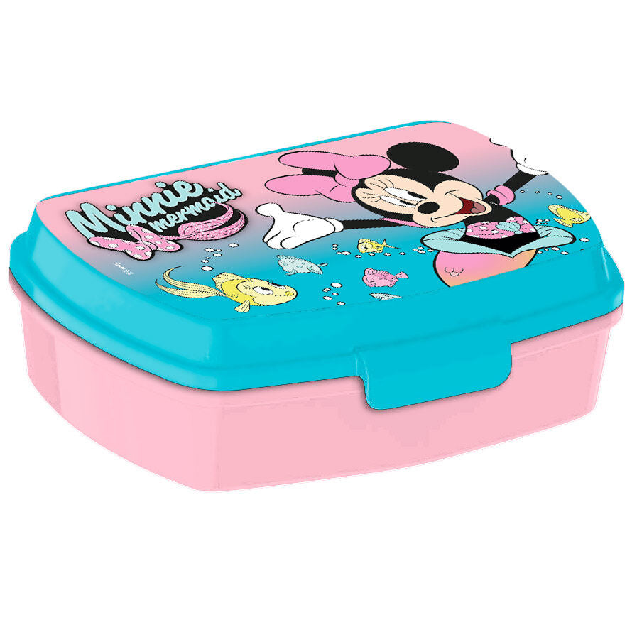 Conjunto Sanduicheira + Garrafa Aluminio Minnie Disney 500ml