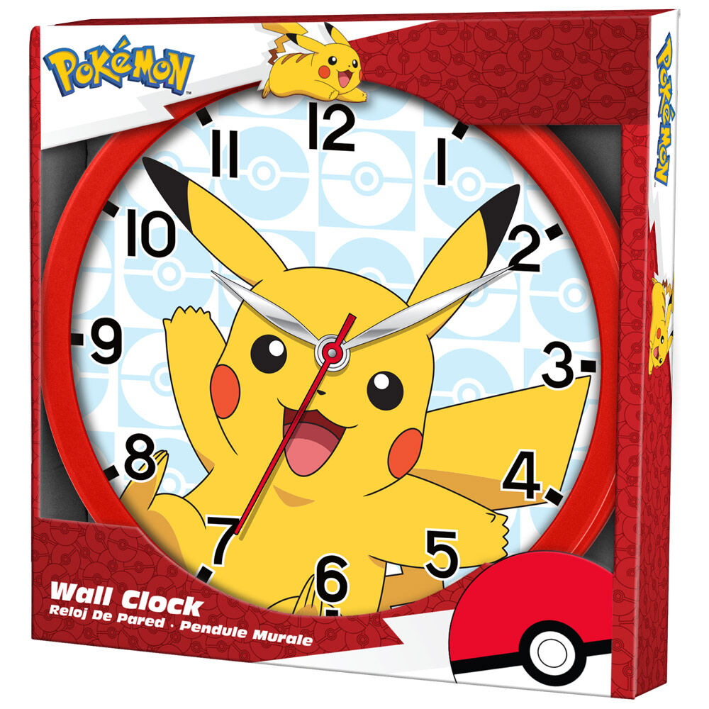 Relógio de Parede Pokemon