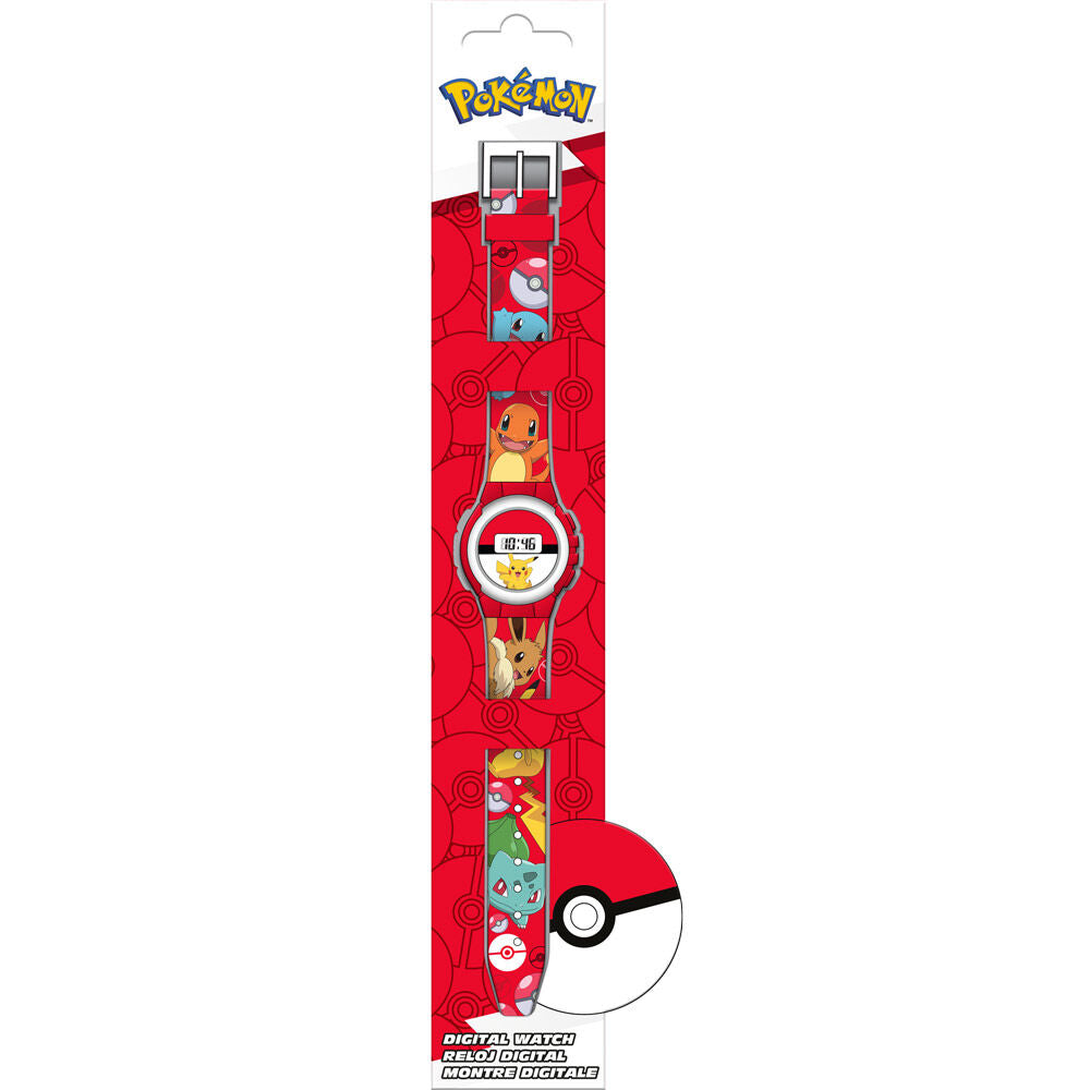 Relógio Digital Pokemon