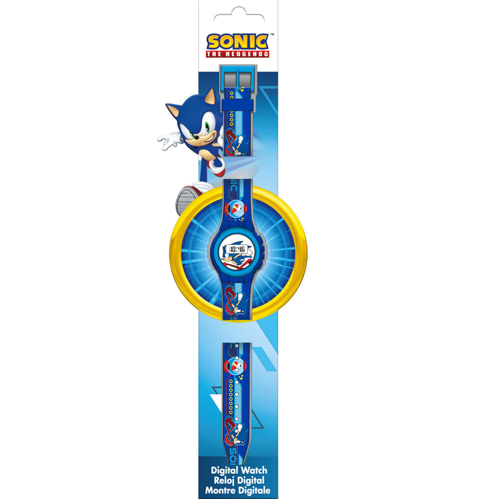 Relógio digital Sonic The Hedgehog