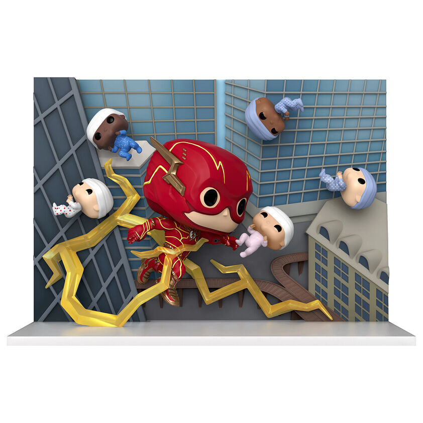 Funko POP Moment DC Comics The Flash Baby Rescue