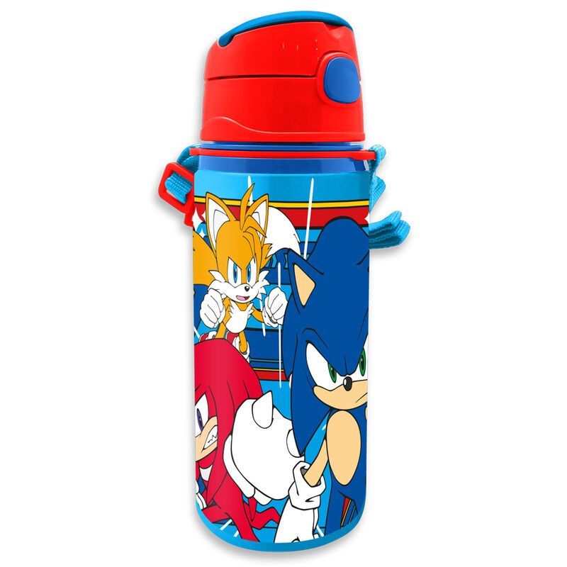 Garrafa Aluminio Sonic The Hedgehog 600ml