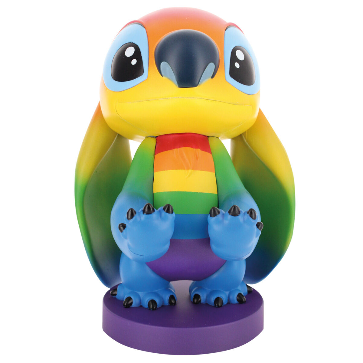 Cable Guy com suporte Rainbow Stitch Disney 20cm