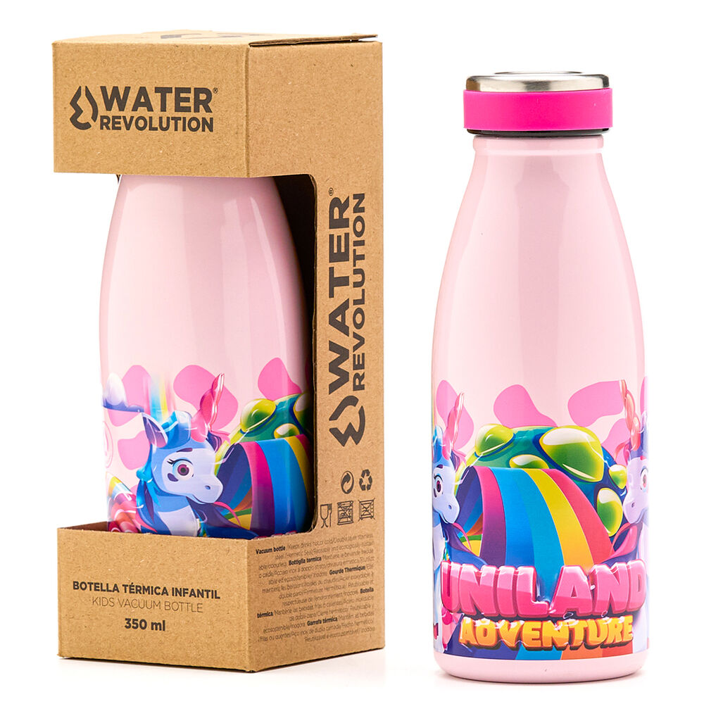 Garrafa Térmica Uniland 350ml Water Revolution