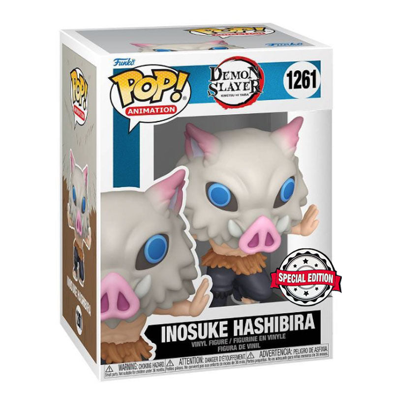 Figura POP Demon Slayer Kimetsu no Yaiba Inosuke Hashibira Exclusive