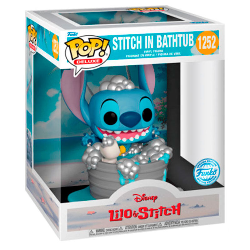 Figura POP Deluxe Disney Lilo &amp; Stitch - Stitch in Bathtub Exclusive