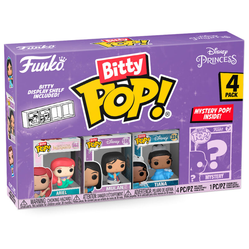 Funko Bitty POP! Disney Princess - Ariel 4 Pack