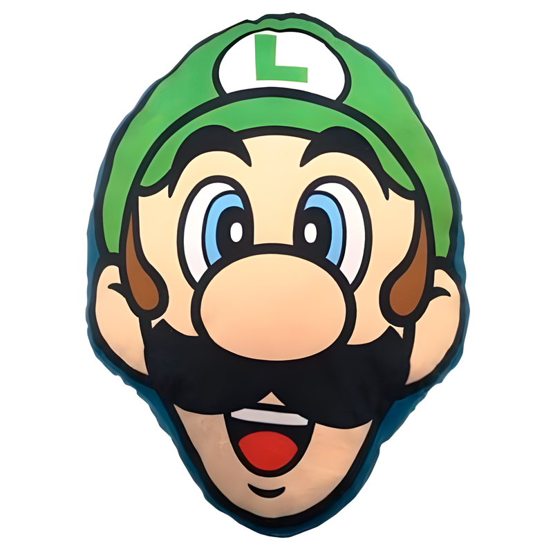 Almofada 3D Luigi Super Mario Bros