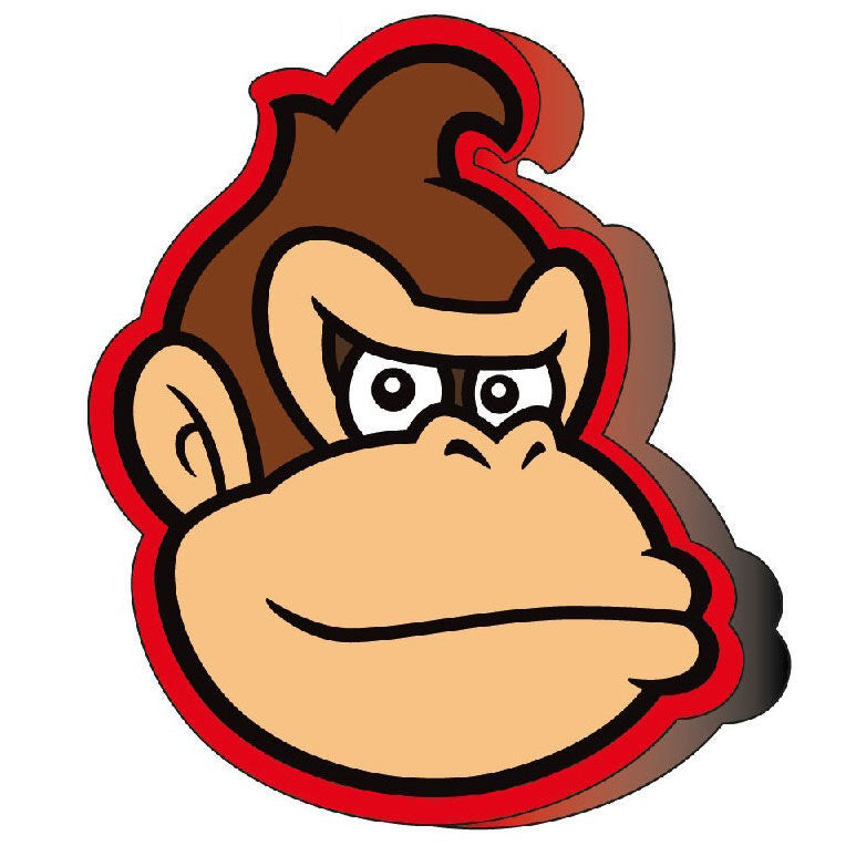 Almofada 3D Donkey Kong Super Mario Bros