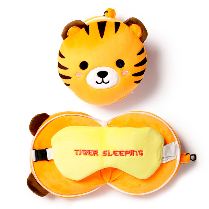 Almofada de Viagem Tigre Adoramals Relaxeazzz